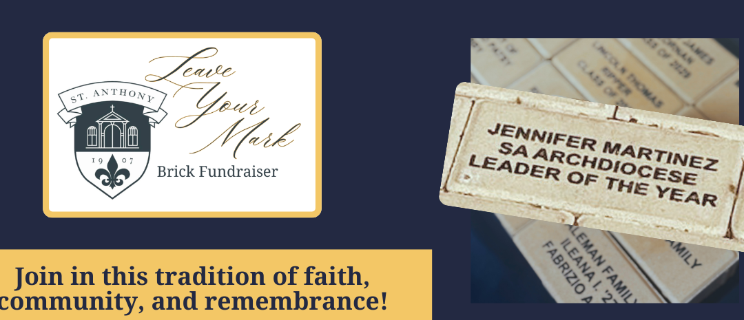 Leave Your Mark Brick Fundraiser 2026